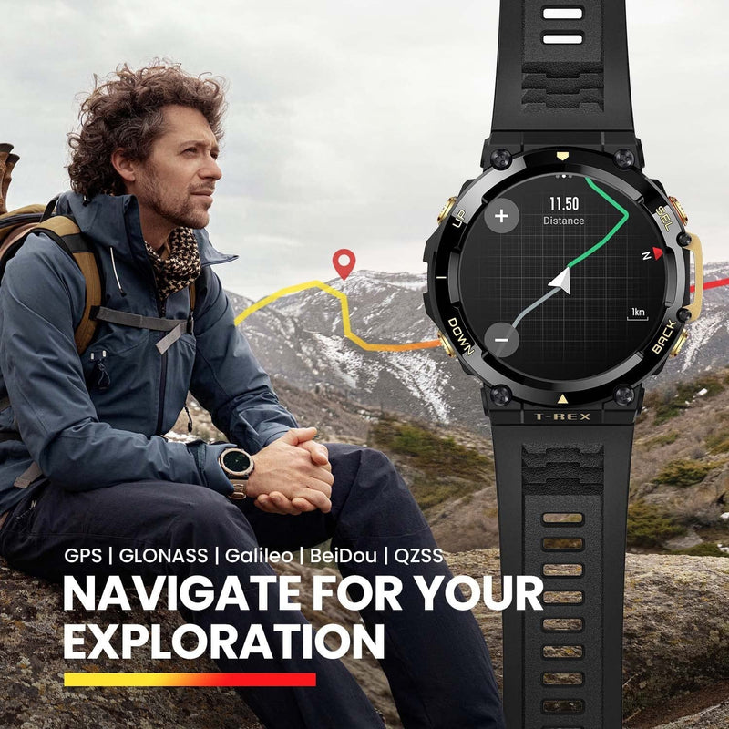 Smartwatch Amazfit T-rex 2 1.39 Color Ember Black Original