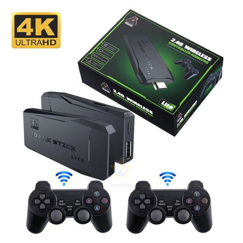 Consola Juegos Inalámbrica game stick lite 2.4g 64gb Ps1