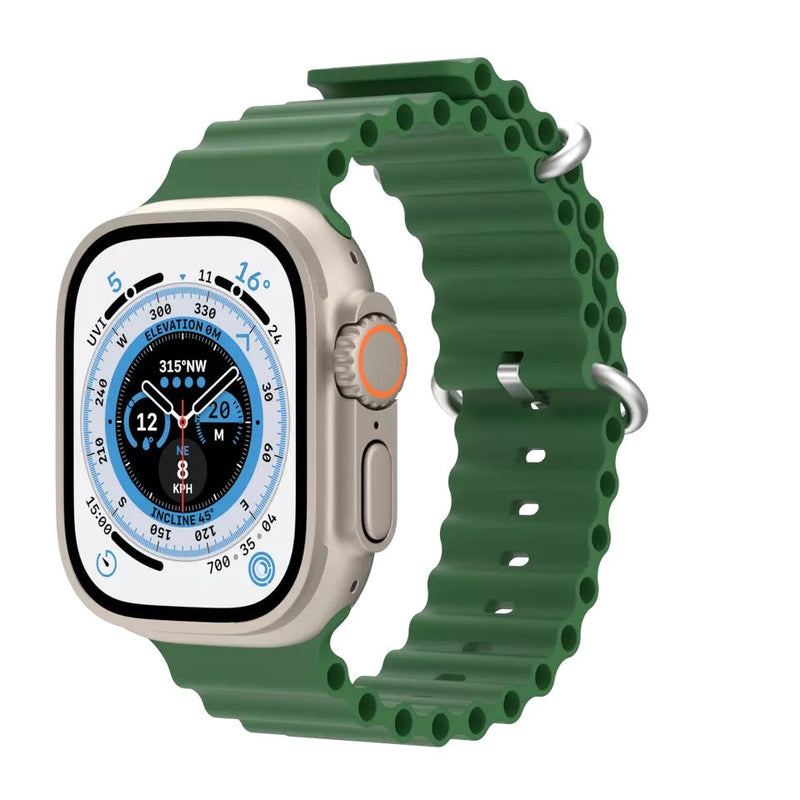 Manilla Correa pulso Apple Watch serie Ultra y 42 44 45mm Ocean