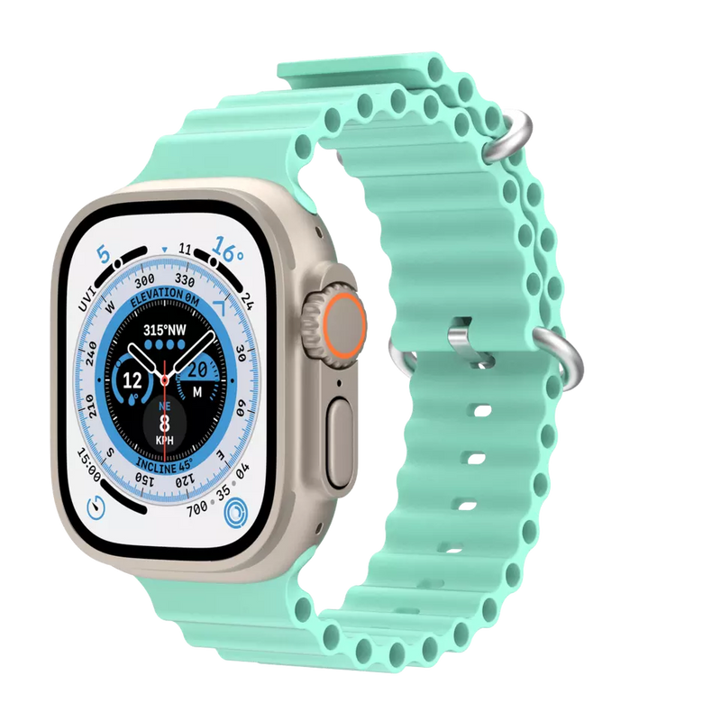 Manilla Correa pulso Apple Watch serie Ultra y 42 44 45mm Ocean