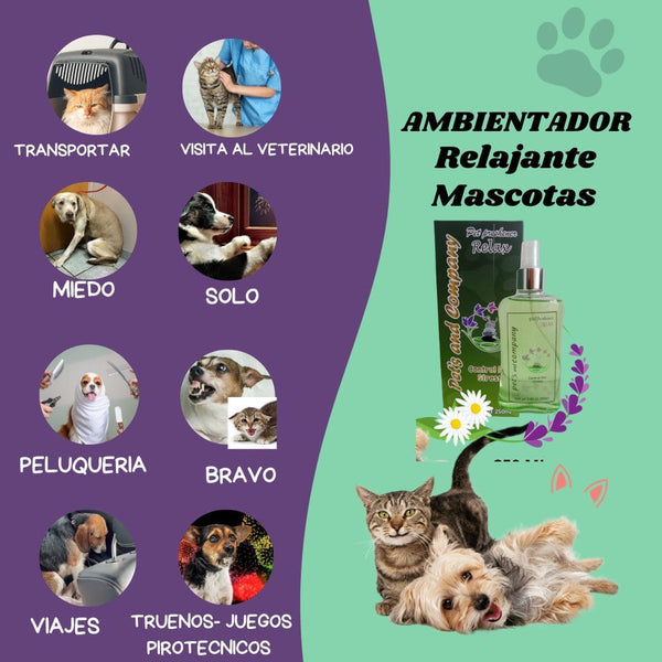 Ambientador Relajante Para Mascotas 🐶(Envío Gratis🚛)