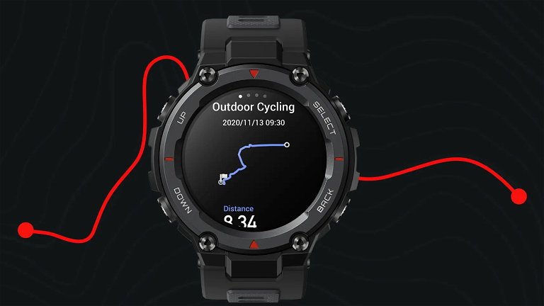 Reloj Inteligente Smartwatch Amazfit Sport T-rex Pro 1.3 Caja 47.7mm