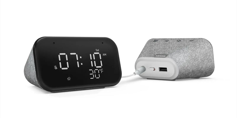 Lenovo Smart clock essential con asistente de Google