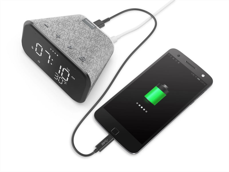 Lenovo Smart clock essential con asistente de Google