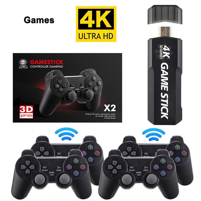 Consola Video juegos Game Stick X2 Advance 64 GB controles recargable GD10